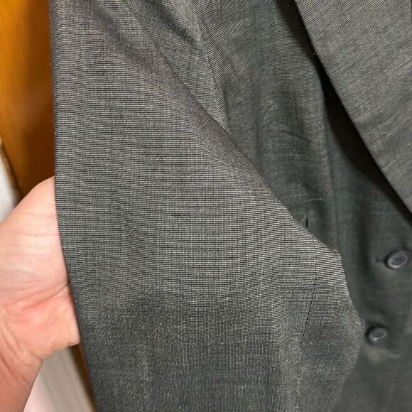Apostrophe Grey Two Button Blazer Jacket Women’s US 8 - Picture 3 of 6